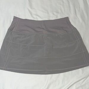 Gray Athletic Skirt